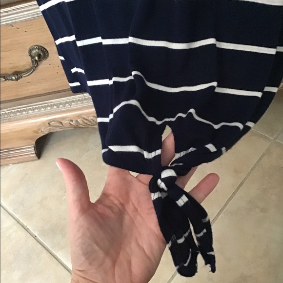 Striped Ruffle sleeve Top - Picture 5 of 10